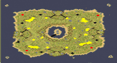 King's Men Isle (2-4) by Jack Axonitis - Red Alert 2 Map Preview Image